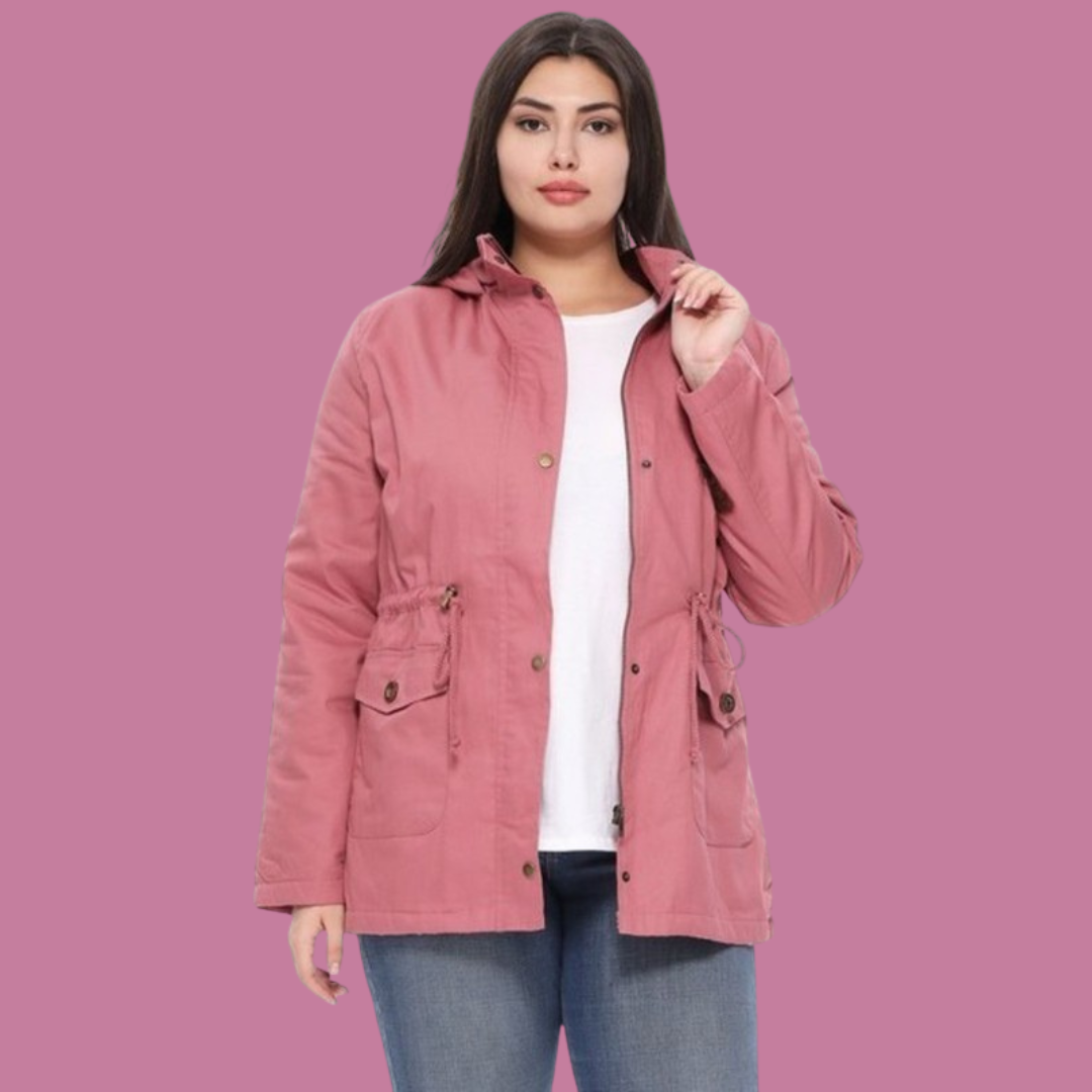 Fleece Lined Militay Jacket