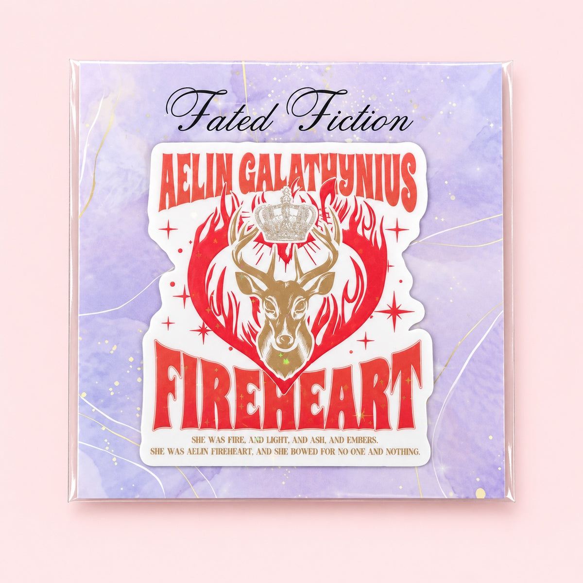 Aelin Galathynius Fireheart Sticker
