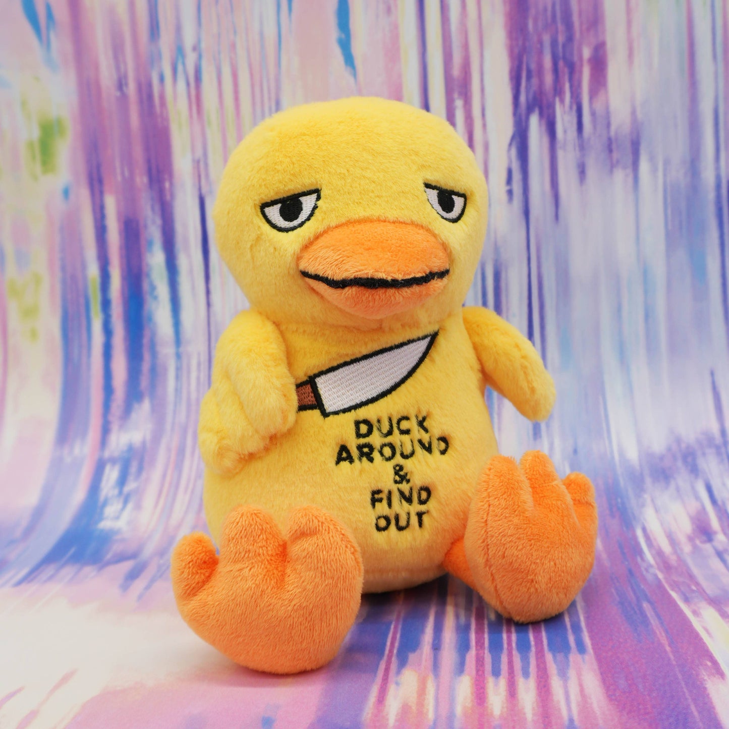 "Duck Around and Find Out" Duck Plushie