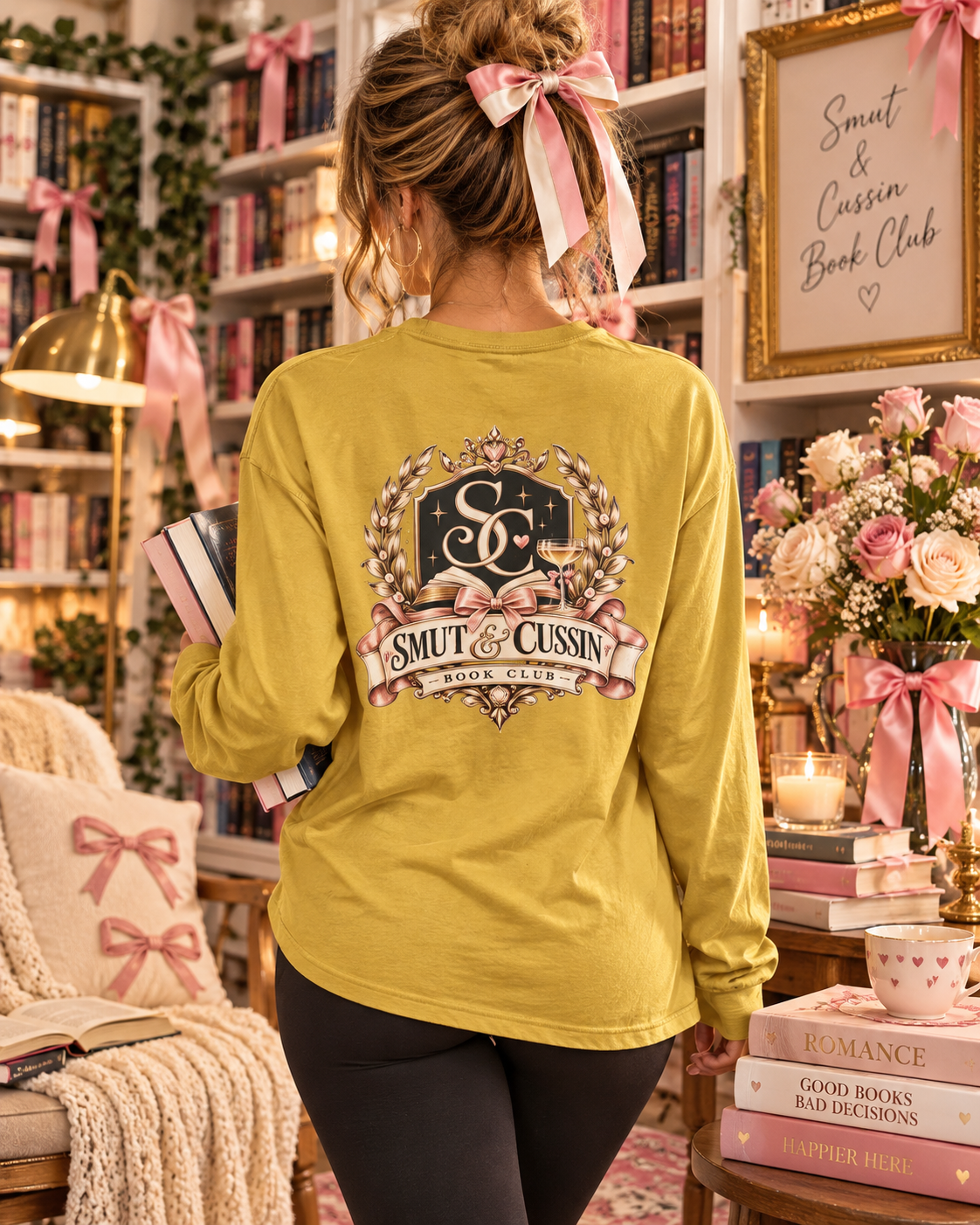 Smut & Cussin Crest Long Sleeve