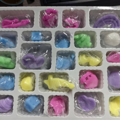 Advent Calendar Squishy Toy Set