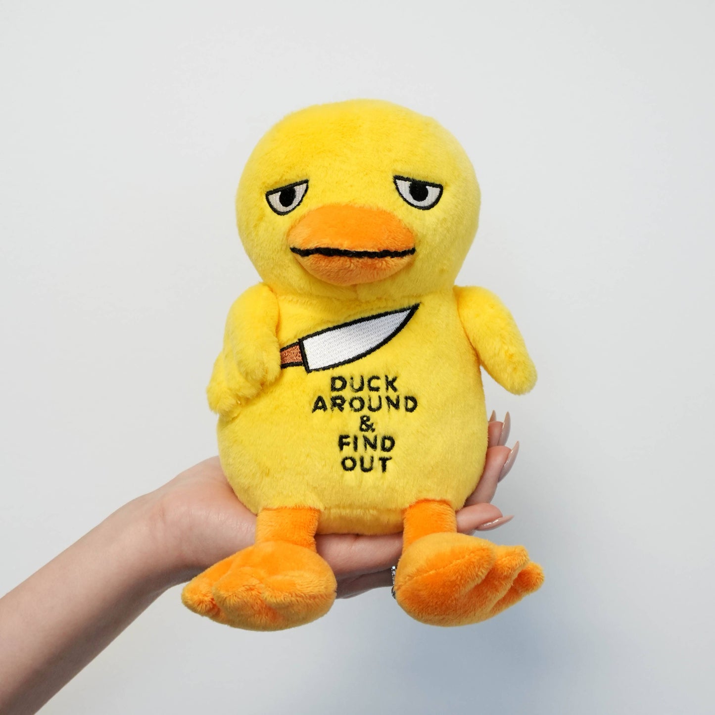 "Duck Around and Find Out" Duck Plushie