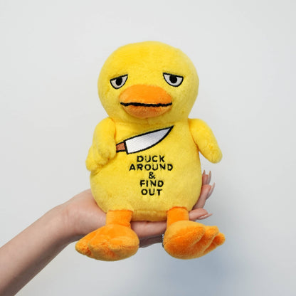 "Duck Around and Find Out" Duck Plushie