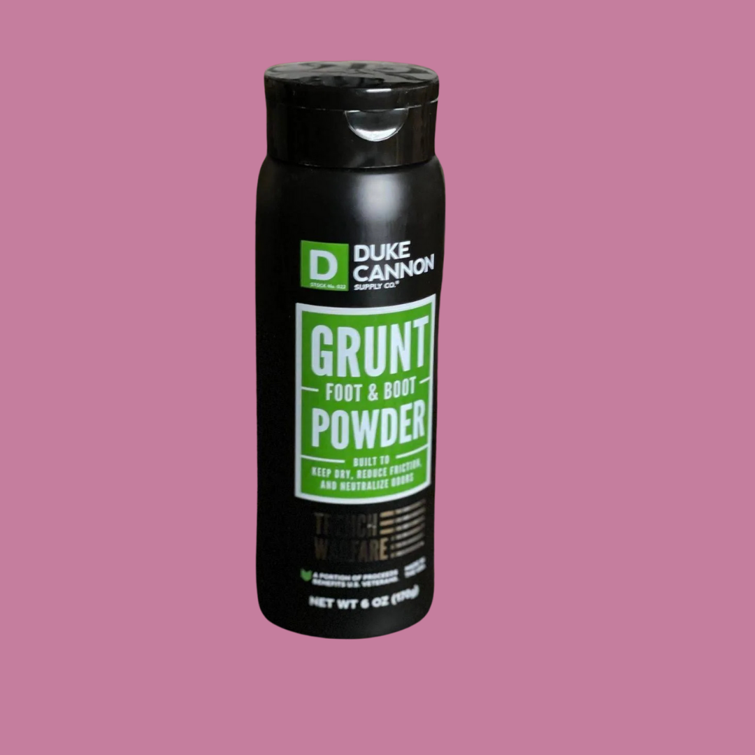 Duke Cannon Grunt Foot and Body Powder