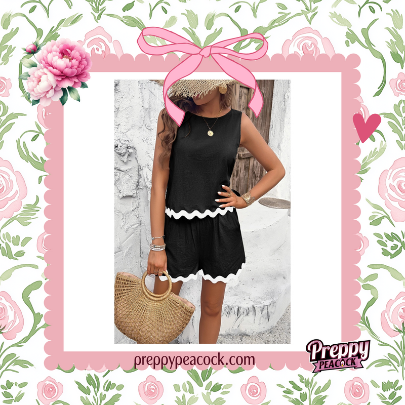 Wavy Baby Short Set