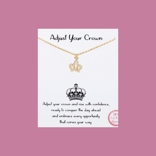 "Adjust Your Crown" Necklace