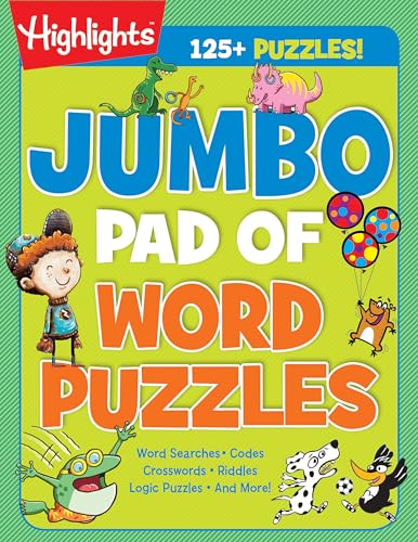 Highlight Jumbo Pad of Word Puzzles