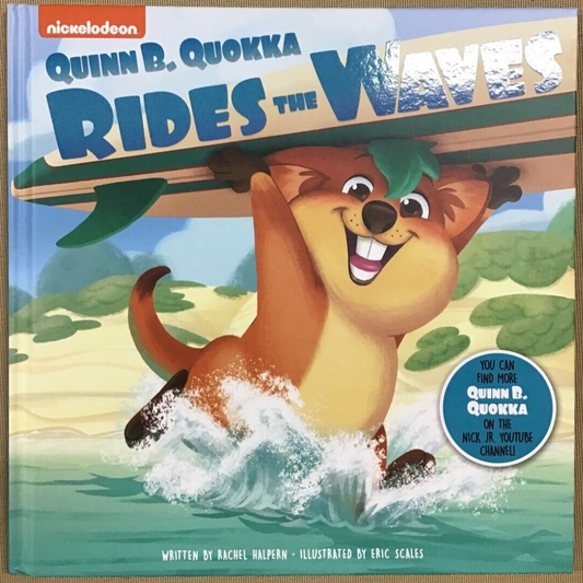Quinn B. Quokka Rides the Waves