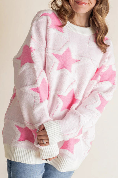 The Pink Stardust Sweater