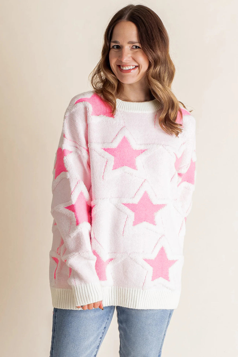 The Pink Stardust Sweater