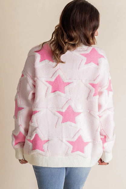 The Pink Stardust Sweater