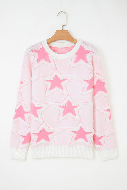 The Pink Stardust Sweater