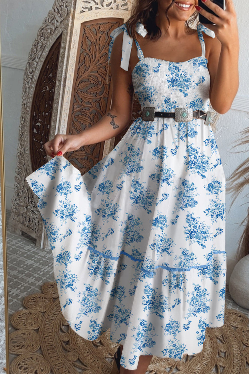 The Bluebell Breeze Maxi Dress