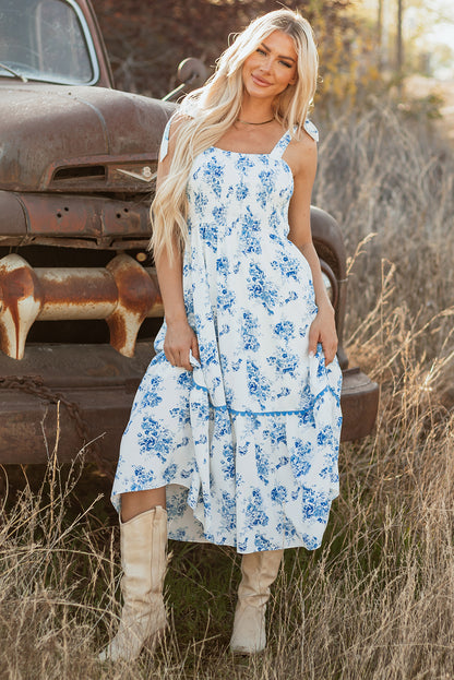 The Bluebell Breeze Maxi Dress