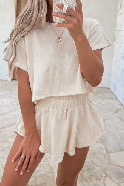 The Sandstone Sweetheart Skort Set