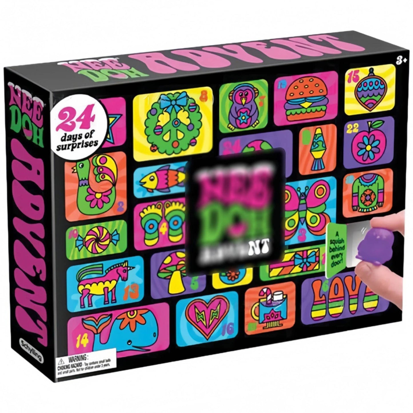 Advent Calendar Squishy Toy Set